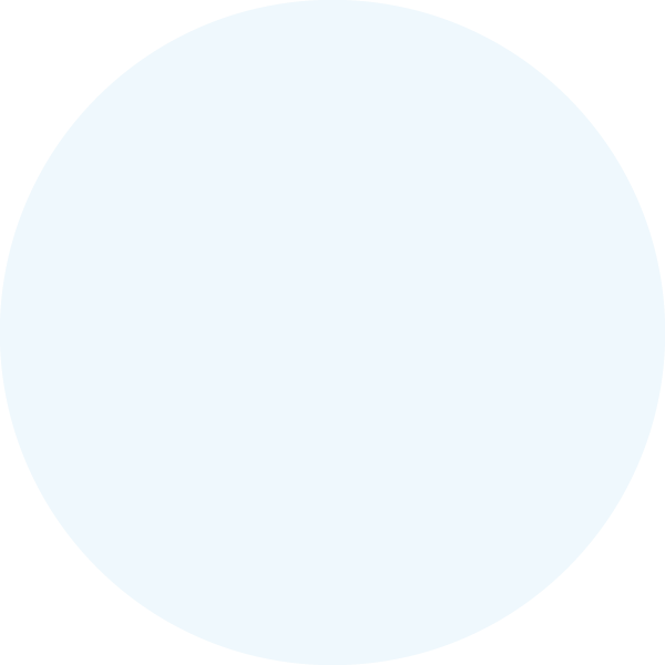 light blue circle
